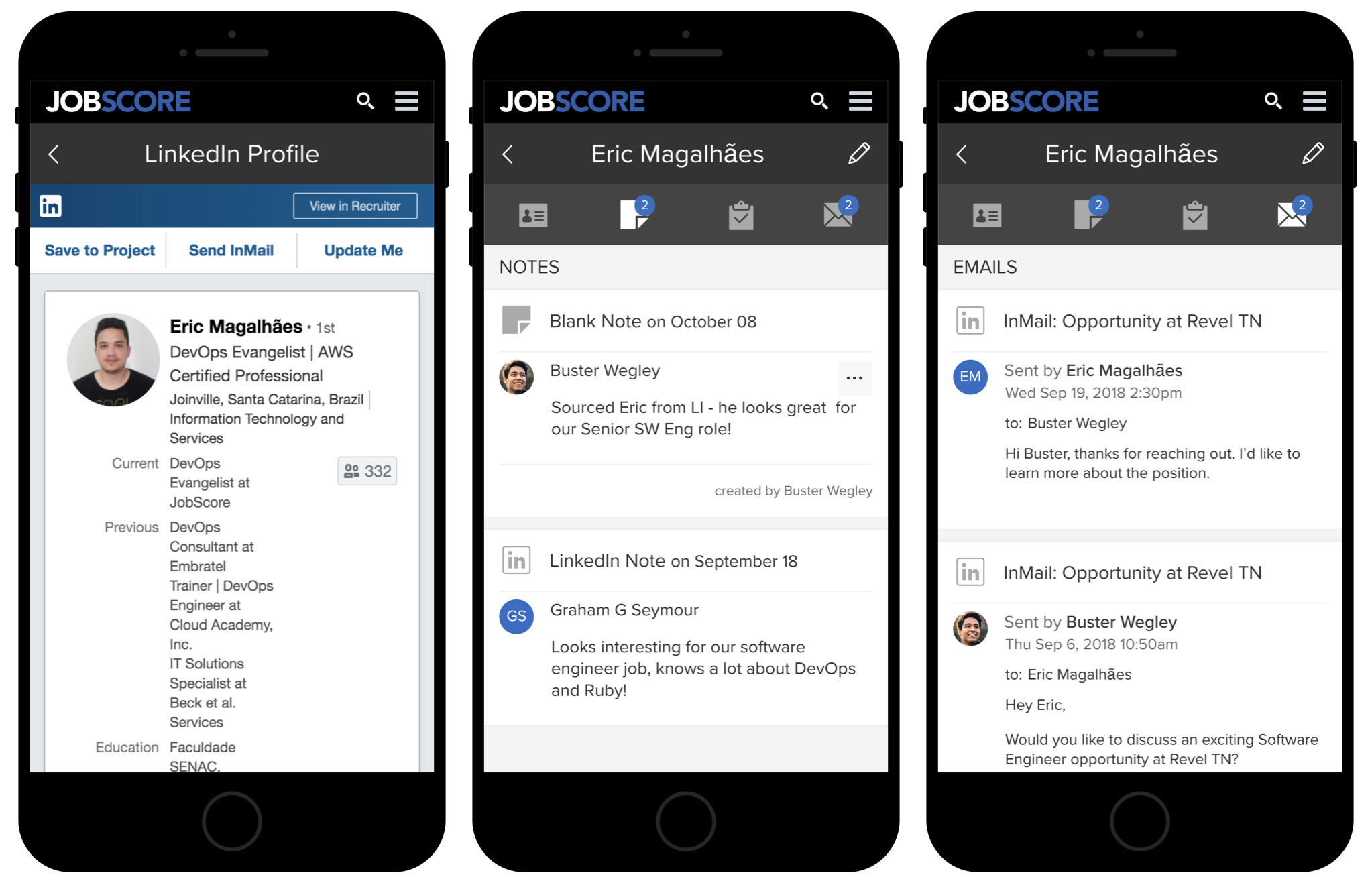 linkedin recruiter mobile