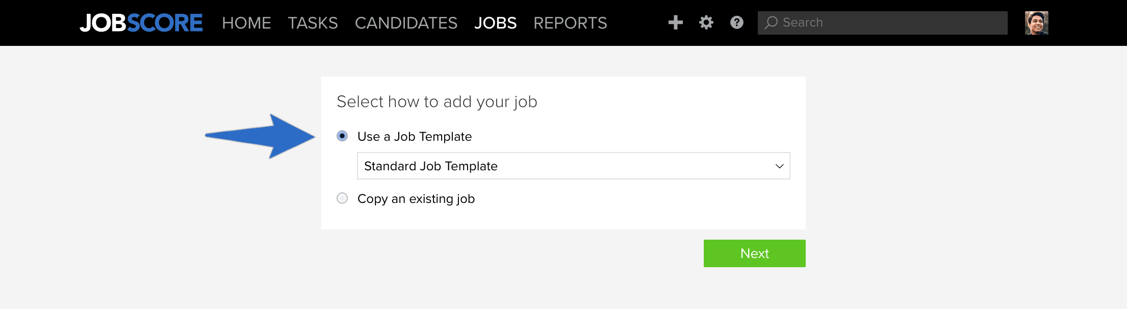 select_use_a_job_template