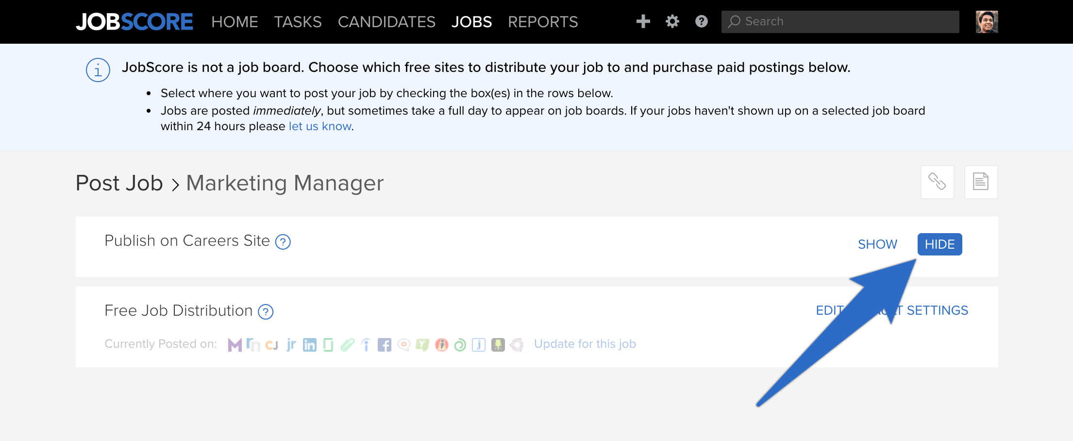 Hide_job_from_career_site