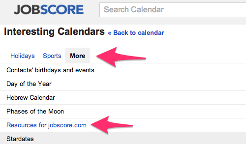 Troubleshooting: Google Calendar is rejecting JobScore's attempts to 